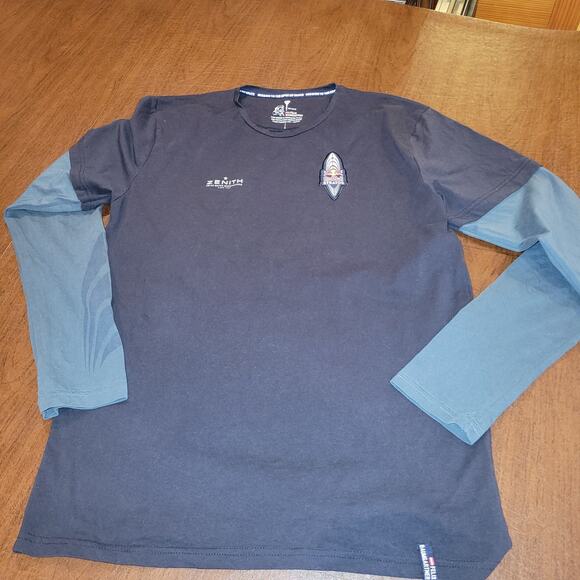 Felix Baumgartner Red Bull Stratos Long Sleeve Shirt Tee Space Zenith Size M - Picture 1 of 14